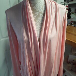NWT Free to Live made in USA super soft pink sweater size XXL